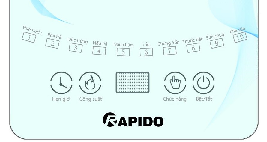 Ấm điện đa năng Rapido RMK0818