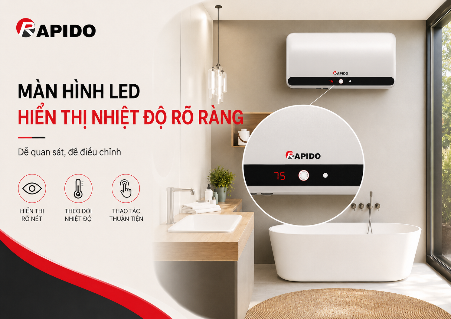 Bình nước nóng Rapido HD30L 12 9ad3fcc5 f83d 4c84 966a ddf8ba1c5de5