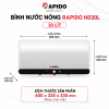 Bình nước nóng Rapido HD30L 1 d20b0d65 fb9d 4fb9 b6aa 1d1f431a08fa