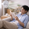 Relaxing with a book and breeze