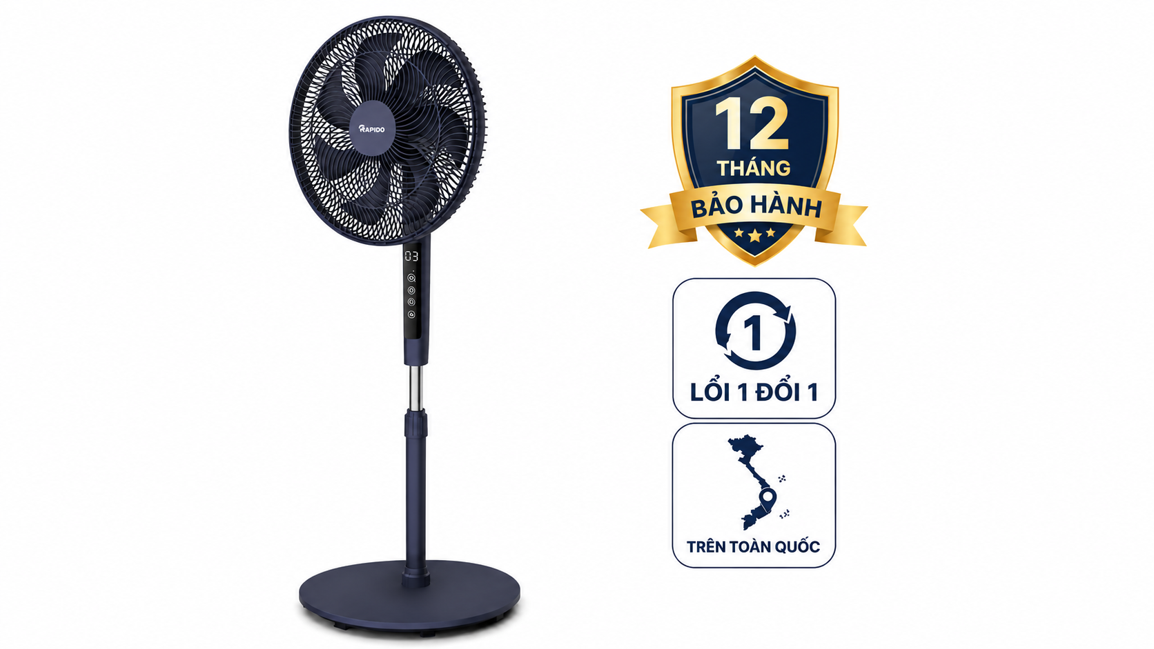Quạt đứng Rapido RWF-16AHD (Điều khiển từ xa) 15 54c1f606 78f7 4bfd 96b5 504135f76ad2