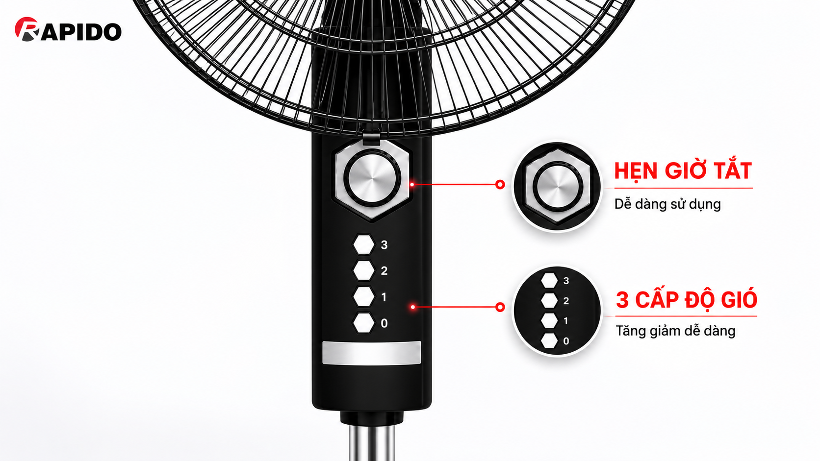 Quạt đứng Rapido RWF - 20AHM 14 8ec4552c a60a 4436 948f da79e999fb30