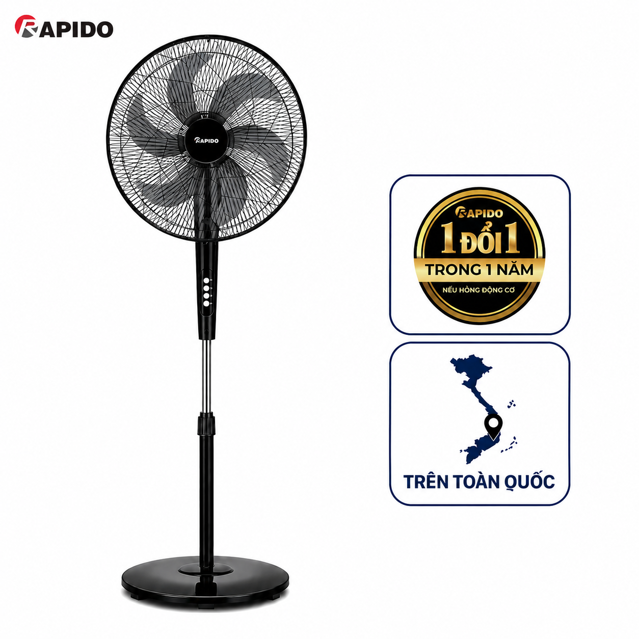 Quạt đứng Rapido RWF 20AHM - 1 15 56199d20 0a64 47cc b948 f6a205d59bd9