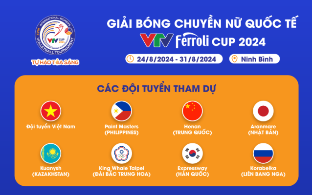 Lịch thi đấu VTV Cup 2024