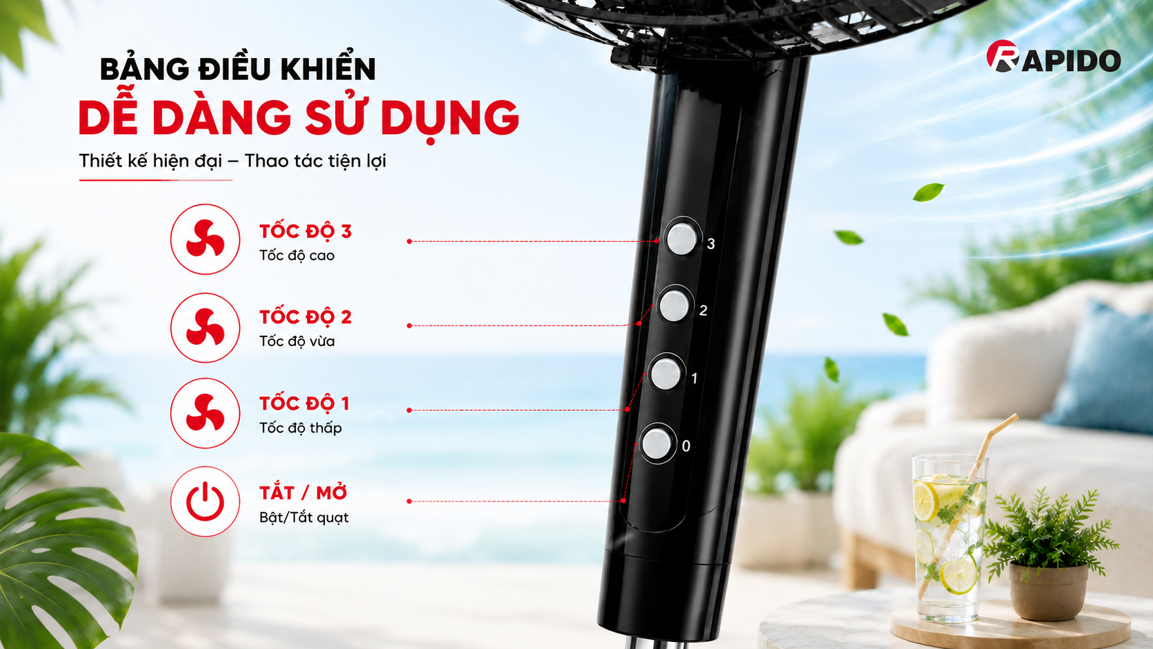 Quạt đứng Rapido RWF 50SBM 13 0eb523f5 7227 4aa9 9895 5d5ef18714c9 1