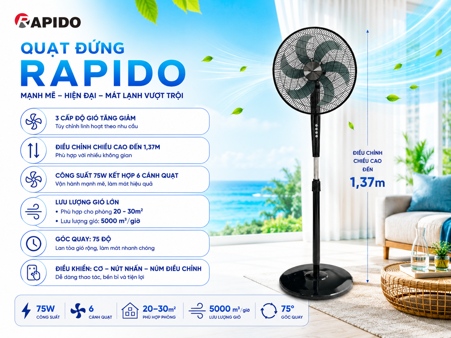 Quạt đứng Rapido RWF 50PBM 12 20815ebf 4b7c 461a b2ff 361348fe61e6