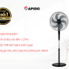 3 cap do gio tang giam Hen gio tat de dang su dung Man hinh LED hien thi Dieu khien tu xa Dieu chinh chieu cao den 139m Cong suat 75W ket hop 6 canh quat Luu luong gio lon 2