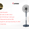 Quạt đứng Rapido RWF - 45SGM 2 3 cap do gio tang giam Hen gio tat de dang su dung Man hinh LED hien thi Dieu khien tu xa Dieu chinh chieu cao den 139m Cong suat 75W ket hop 6 canh quat Luu luong gio lon 6