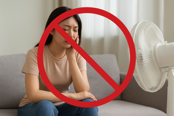 Cách sử dụng quạt đúng cách