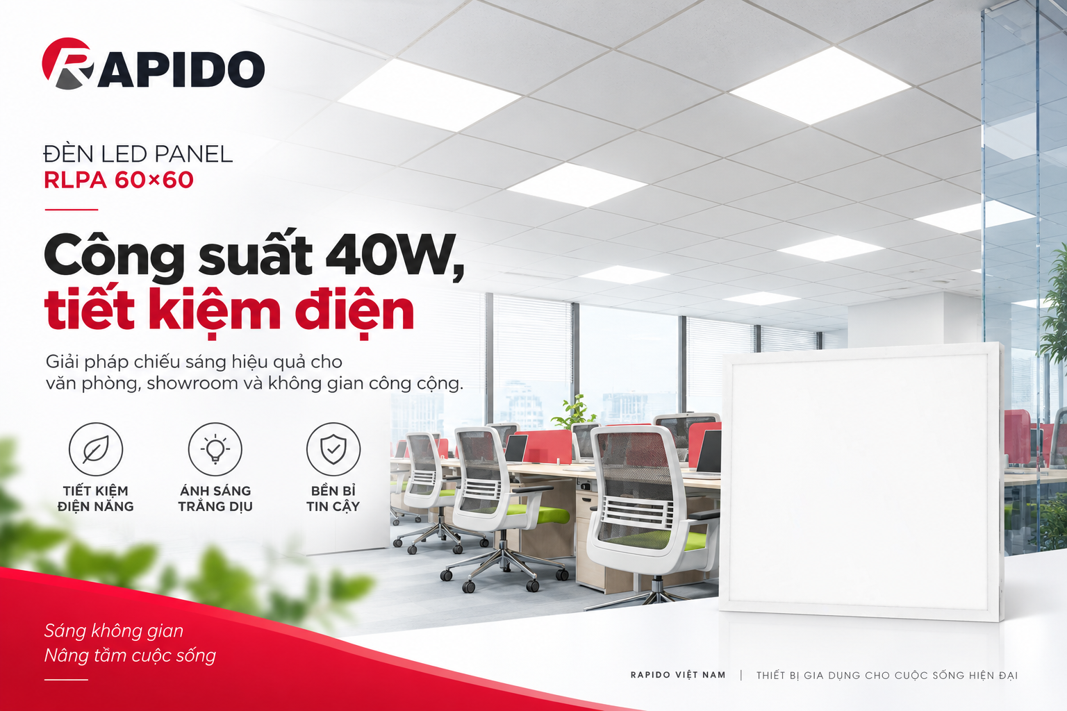 Đèn LED panel RLPA 60x60 13 700898d8 808d 4728 890d 1fef8dfa8aa2