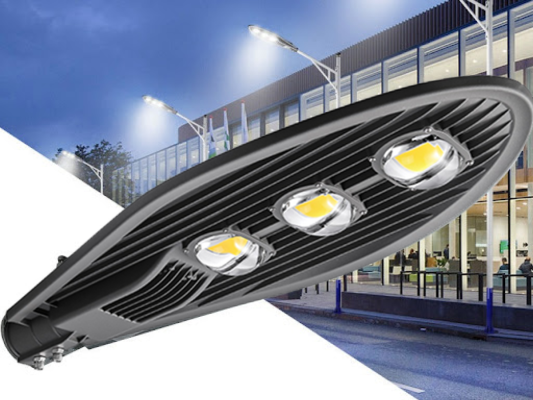 DEN LED NGOAI TROI 150W Model RLST 150W Anh boi canh 11