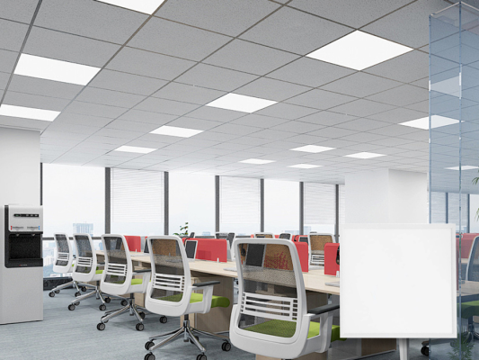 ĐÈN LED PANEL 40w Model_ RLPA-6060W (kích thước)