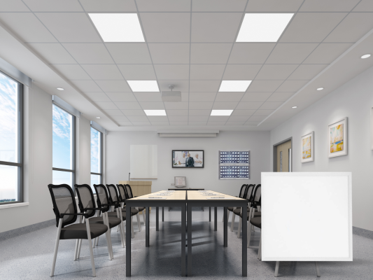 ĐÈN LED PANEL 40w Model_ RLPA-6060W (kích thước)
