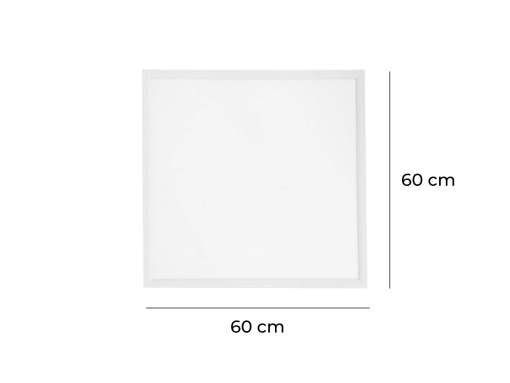 ĐÈN LED PANEL 40w Model_ RLPA-6060W (kích thước)