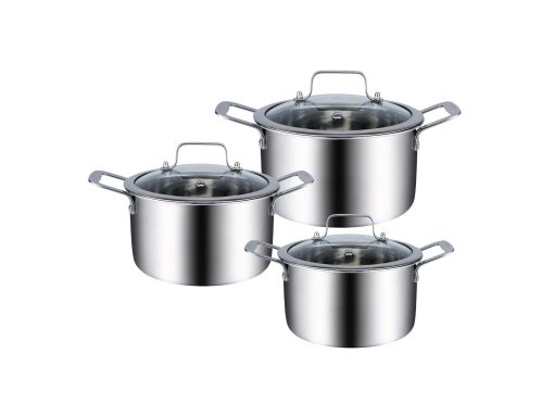 Bộ nồi inox 3 chiếc RK202224