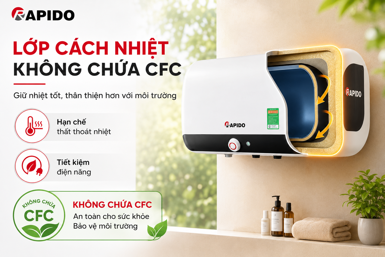 Bình nước nóng Rapido HA 15L (Ag+, hiển thị nhiệt độ) 15 c1cbe44c 2ba2 47bc bb41 4539d5dd37d9