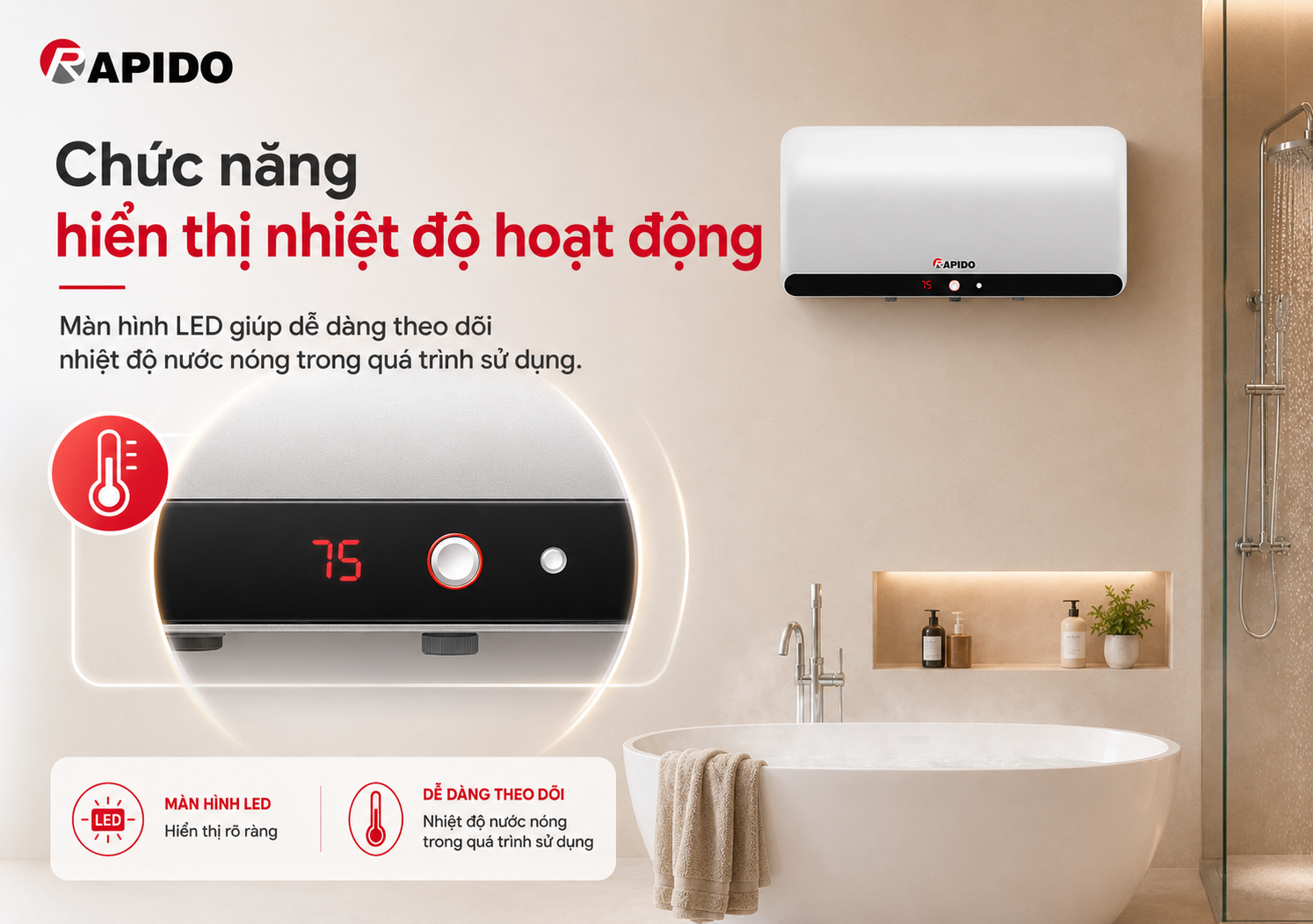 Bình nước nóng Rapido HA 15L (Ag+, hiển thị nhiệt độ) 11 d1102203 46bd 47e8 b6f6 8bdd9ed571d5