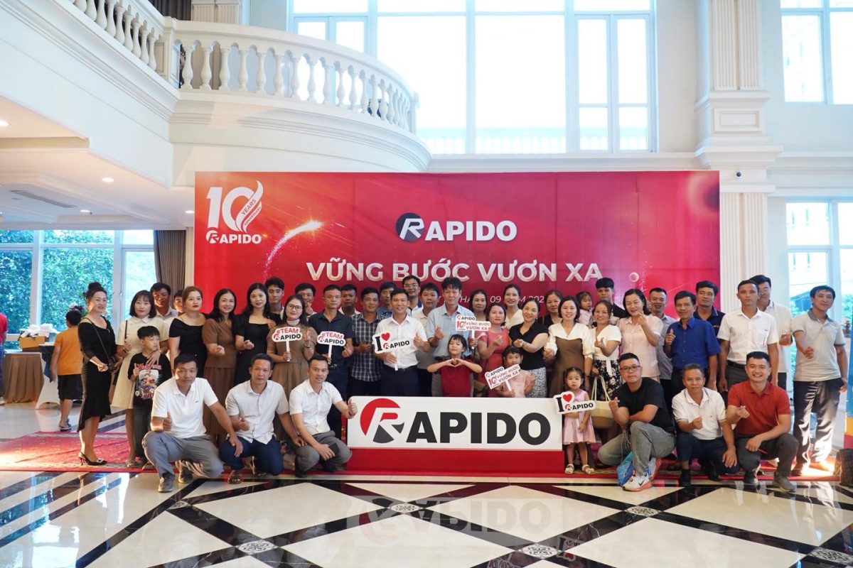 Rapido tổ chức Hội nghị Khách hàng – Dấu ấn kỷ niệm 10 năm đồng hành cùng gia đình Việt 1 Hội nghị khách hàng