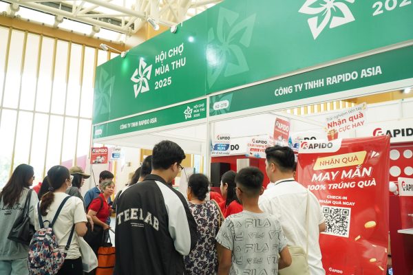 Rapido lan tỏa xu hướng sống tiện nghi, sống khỏe, hiện đại tại Hội chợ Mùa thu 2025 4 Một số hình ảnh gian hàng tại hội chợ