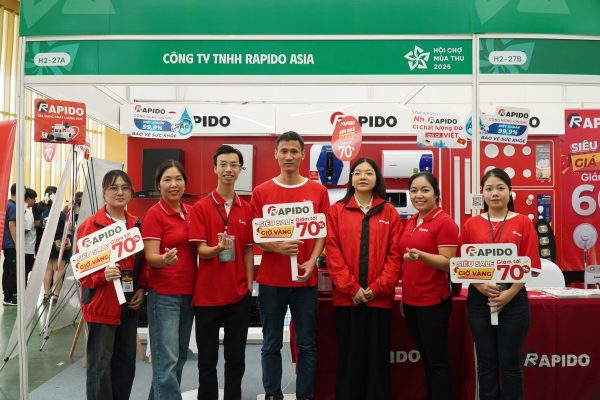 Rapido lan tỏa xu hướng sống tiện nghi, sống khỏe, hiện đại tại Hội chợ Mùa thu 2025 6 Anh 6