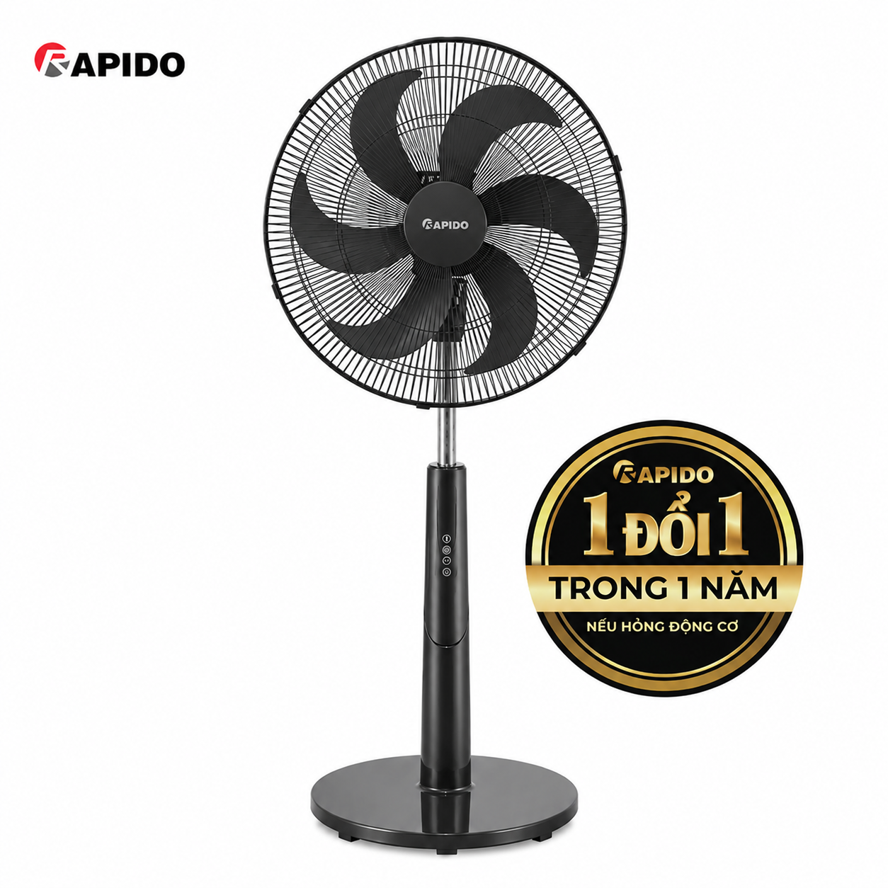 Quạt Đứng Rapido RWF-50SBD-1 điều khiển từ xa 6 3df45fbf 0f6f 4e62 8469 ceb90edbbbe0