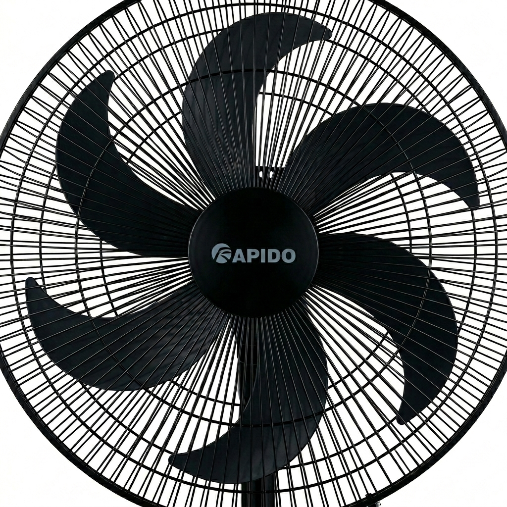 Quạt Đứng Rapido RWF-50SBD-1 điều khiển từ xa 2 Can long quat nen trang 202605121457