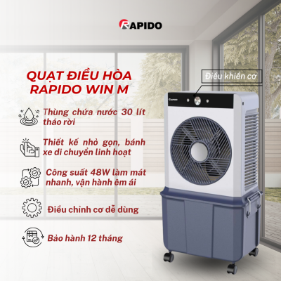 Quạt Điều Hòa Rapido WIN M