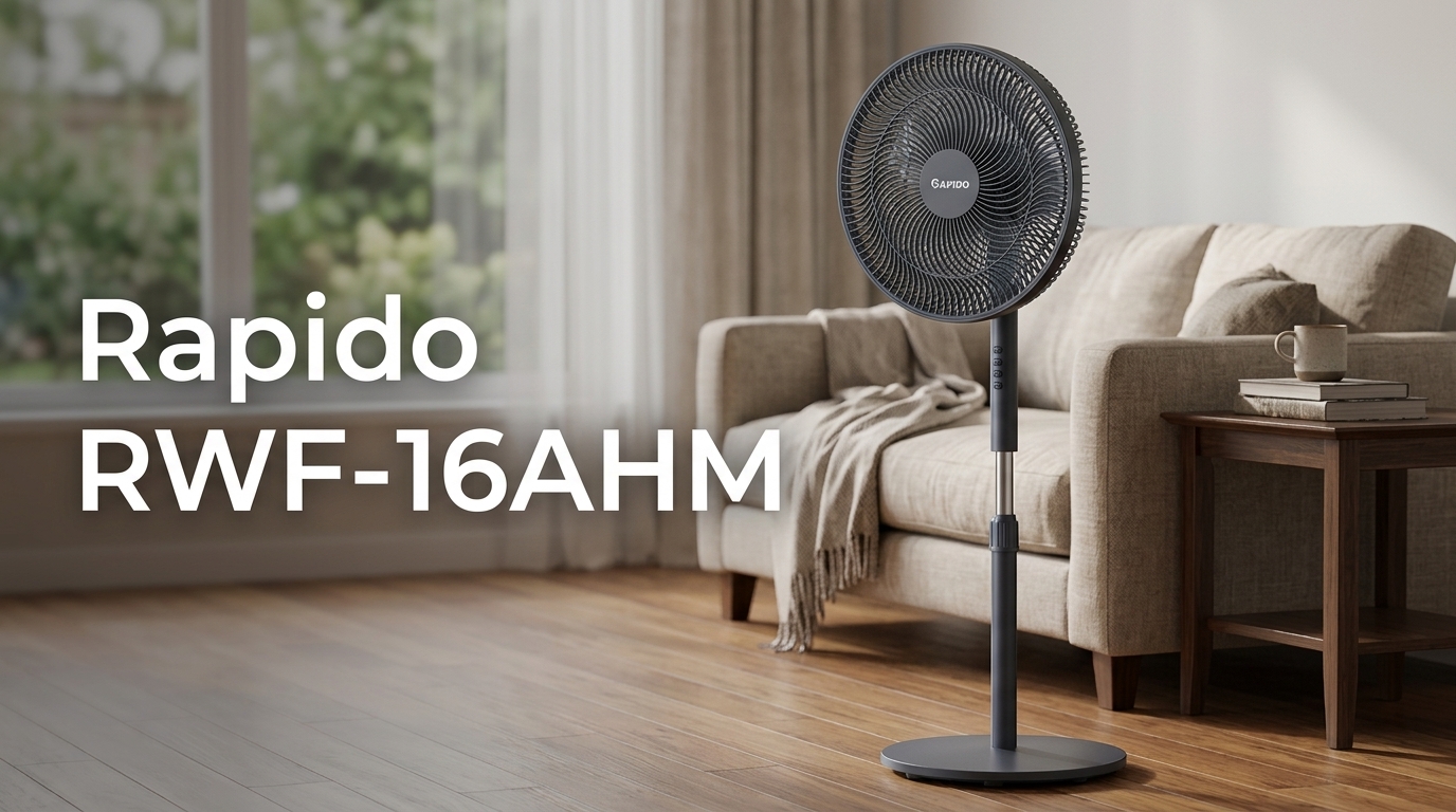Top 11 quạt cây đứng Rapido chính hãng đáng mua nhất 2026 6 Quạt cây Rapido RWF-16AHM