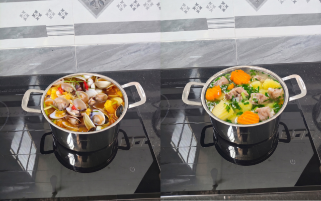 Bộ nồi inox 3 chiếc RK202224