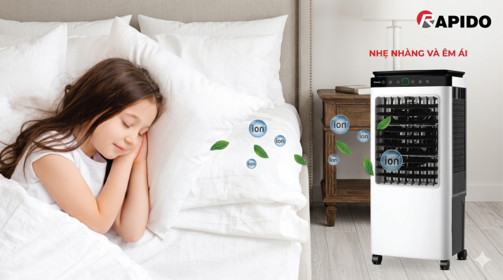 Quạt điều hòa Rapido 6000D