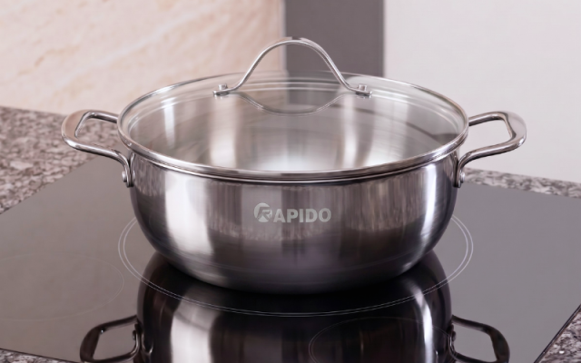 Noi inox da nang Rapido