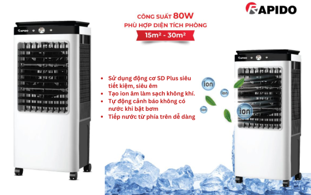 Quạt điều hòa Everest 6000M