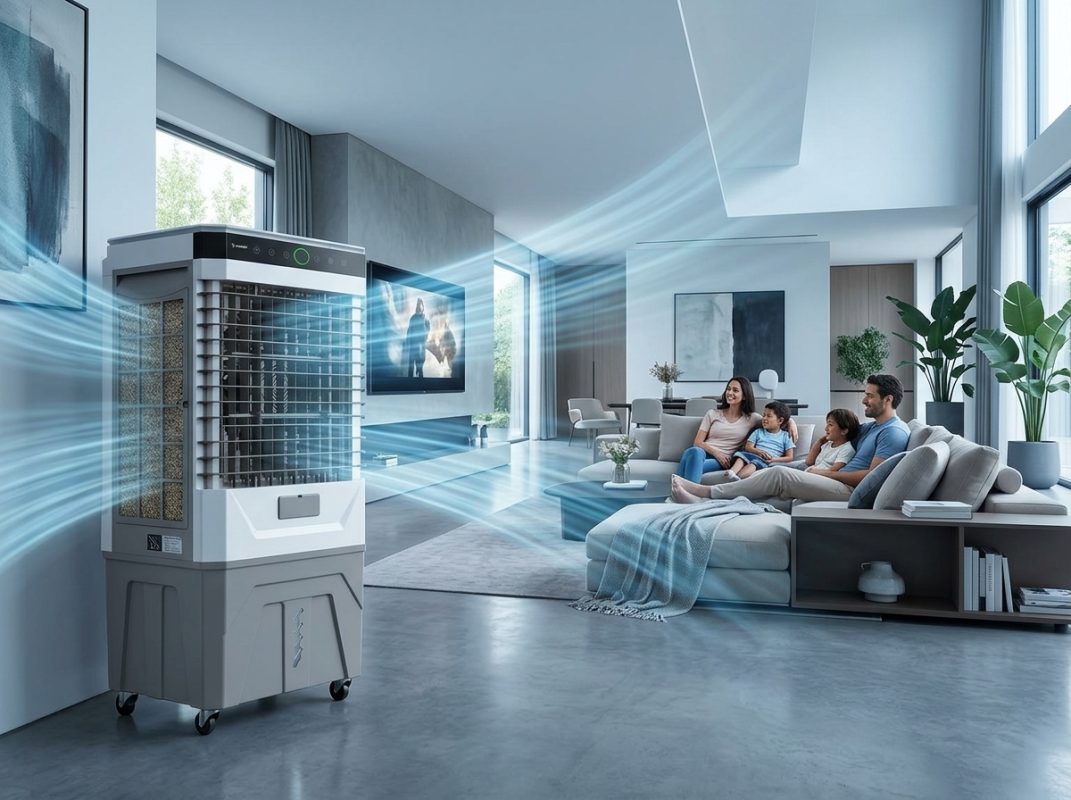 Quạt điều hòa Rapido 9000D có đáng mua không? Review chi tiết 1 Quạt điều hòa làm mát không khí Rapido 9000D