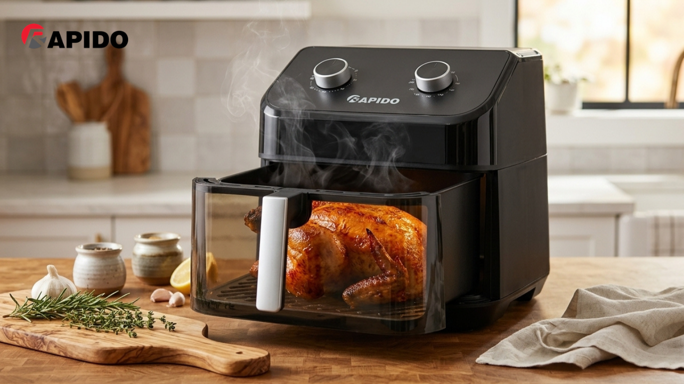 Nồi chiên không dầu nướng được thịt gà