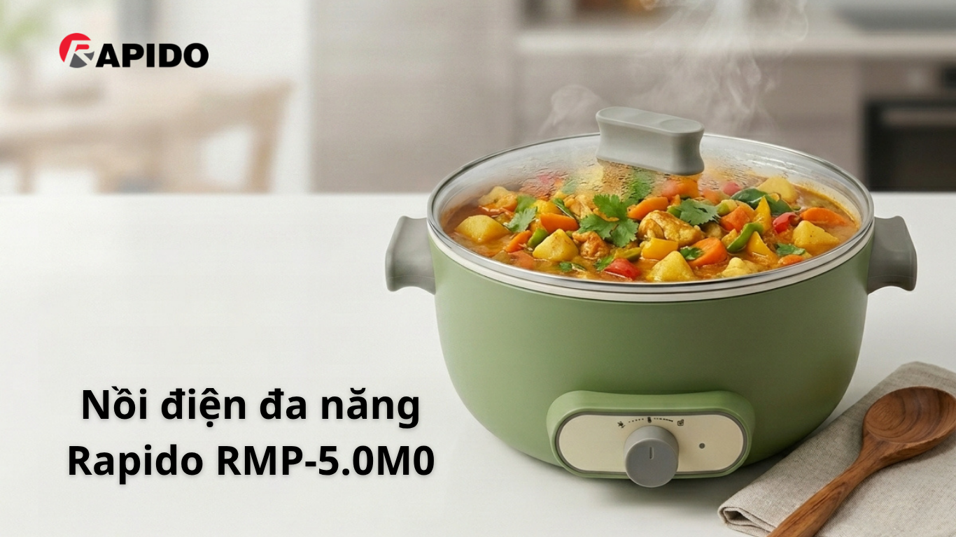 Nồi điện đa năng Rapido RMP-5.0M0