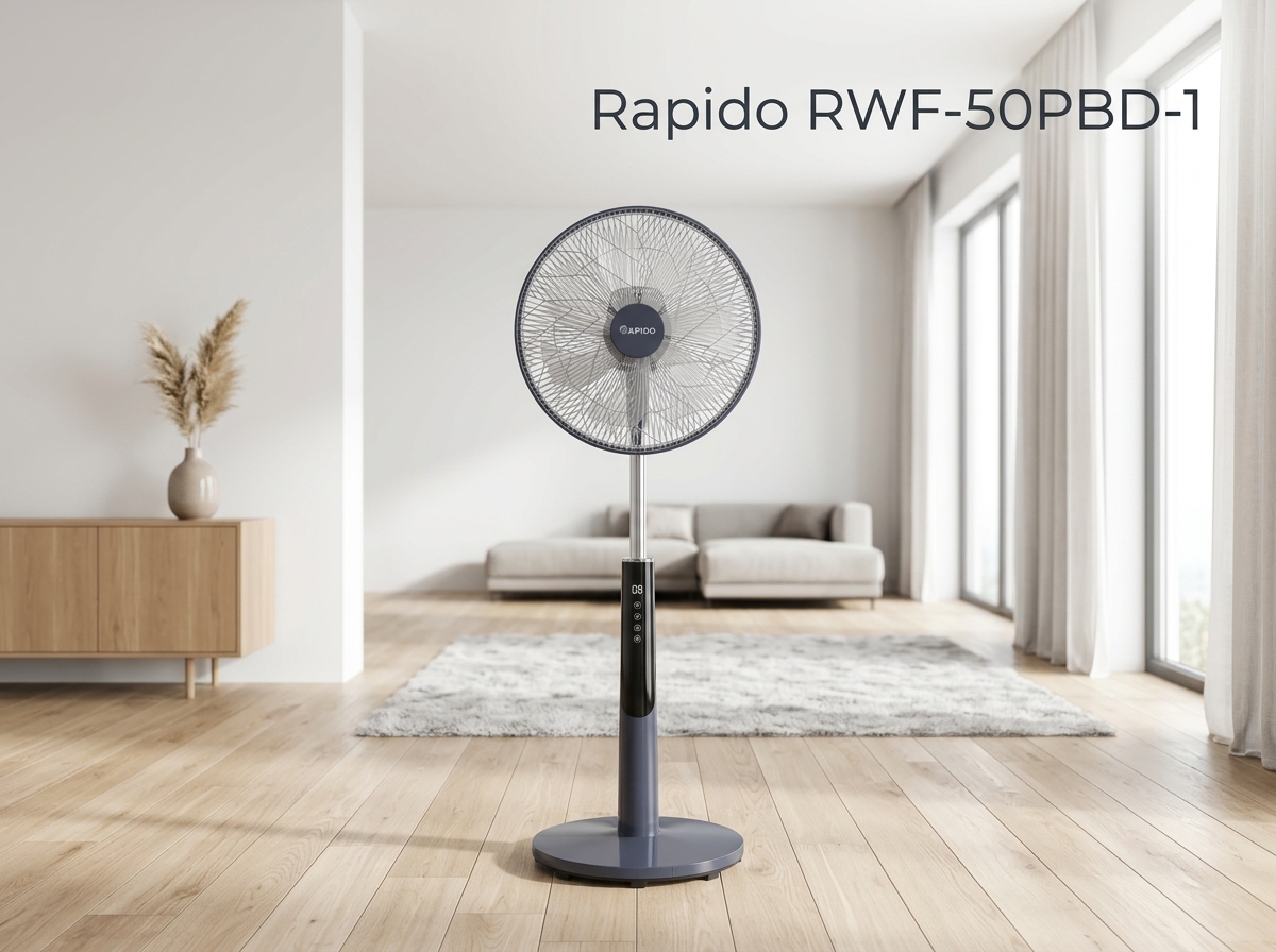 Quạt điều khiển từ xa Rapido RWF-50PBD-1