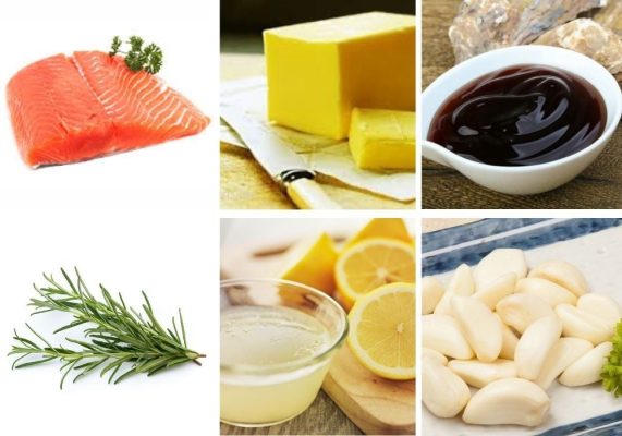 Cách làm cá hồi nướng giấy bạc bơ tỏi chanh bằng nồi chiên không dầu (Ngon Mềm) 2 ca 4