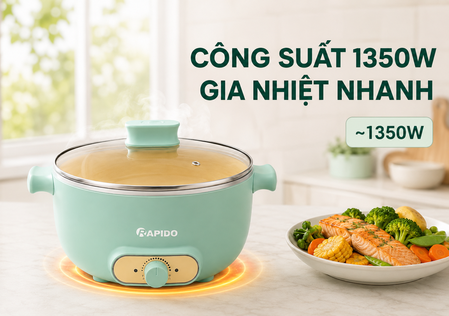 Nồi điện đa năng Rapido RHS-5.0MM-1 18 dbf3004f 9d57 4529 8318 59dd781f452d