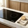 Hob and plaque on countertop 202605091426