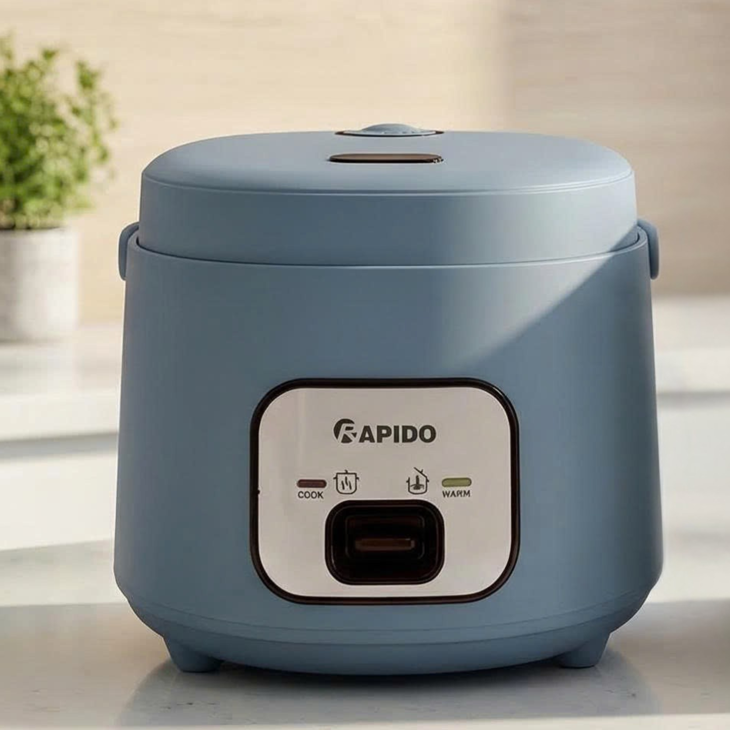 Nồi cơm điện lòng nhôm chống dính Rapido RC-1.8M3 Nồi cơm điện lòng nhôm chống dính Rapido RC-1.8M3