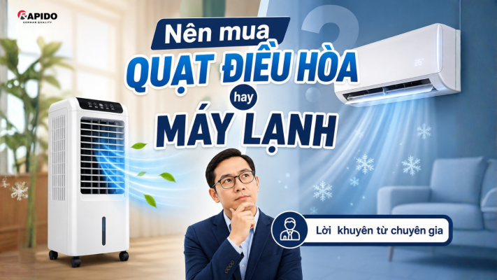 Nên mua quạt điều hòa hay máy lạnh