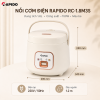 Nồi cơm điện lòng inox 1.8 Lít Rapido RC - 1.8M3S 1 ad6ef1f4 a154 4683 8ee5 9724dc2aceda