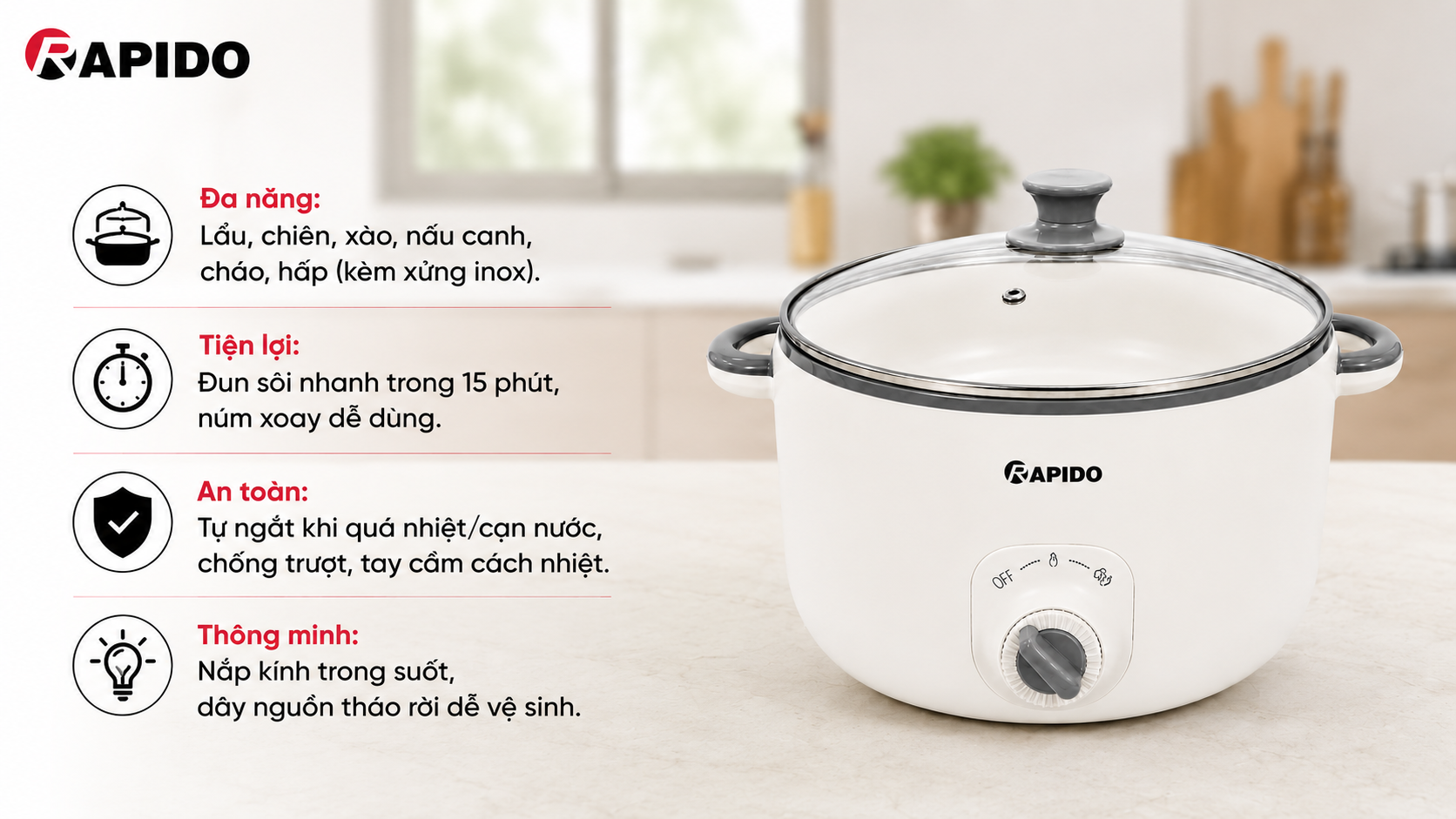 Nồi điện đa năng Rapido RFM50WSM-1 5 0369880f 0df2 4744 a75d 965b39db619f