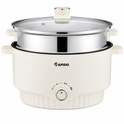Nồi lẩu điện đa năng 4.5L trắng kem