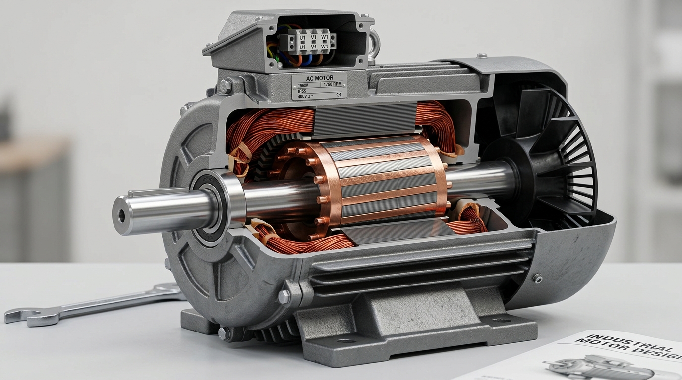 AC induction motor cutaway view 202606011032