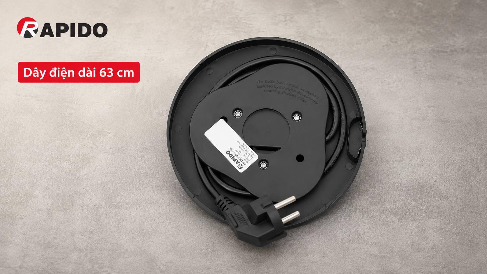 Bình đun siêu tốc Rapido 1.8 lít RK1816-G-ĐMX 14 a44992cc 7e33 4527 93d3 77ae650510b2
