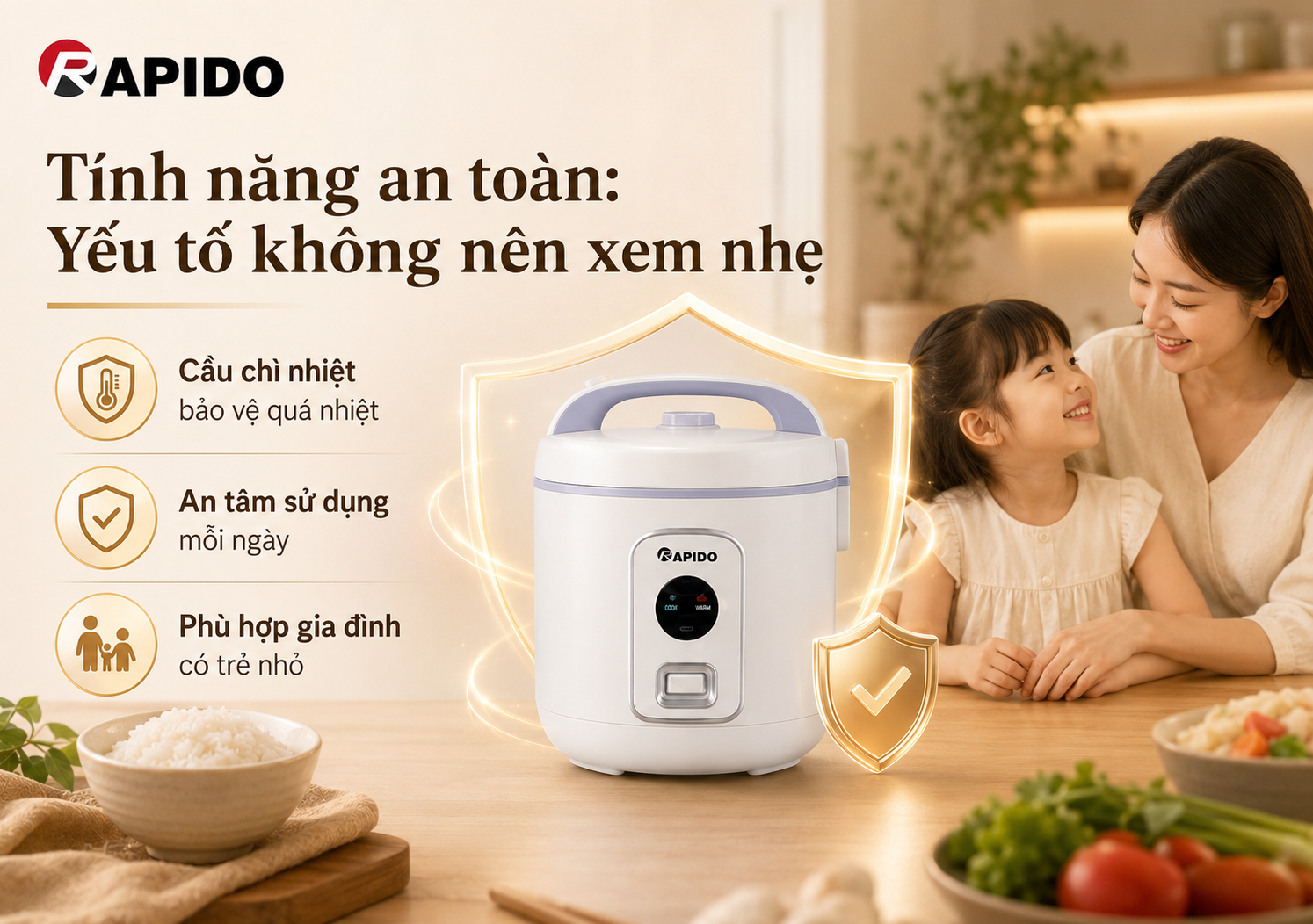 Kinh nghiệm chọn mua nồi cơm điện mới: Chọn đúng để bữa cơm ngon hơn mỗi ngày 8 Kinh nghiệm chọn mua nồi cơm điện mới