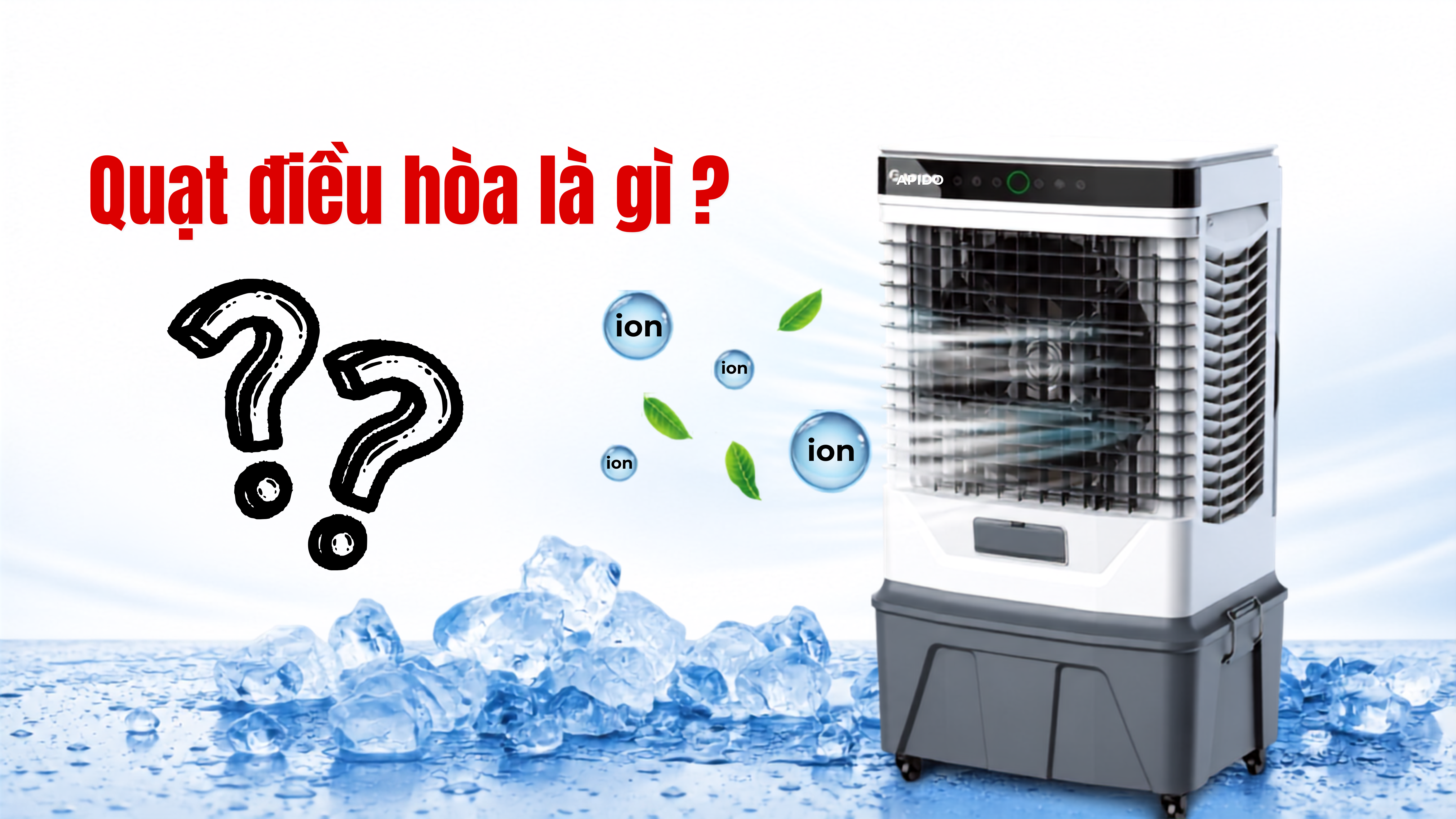 Bản chất của quạt điều hòa và nguyên lý bốc hơi nước tự nhiên