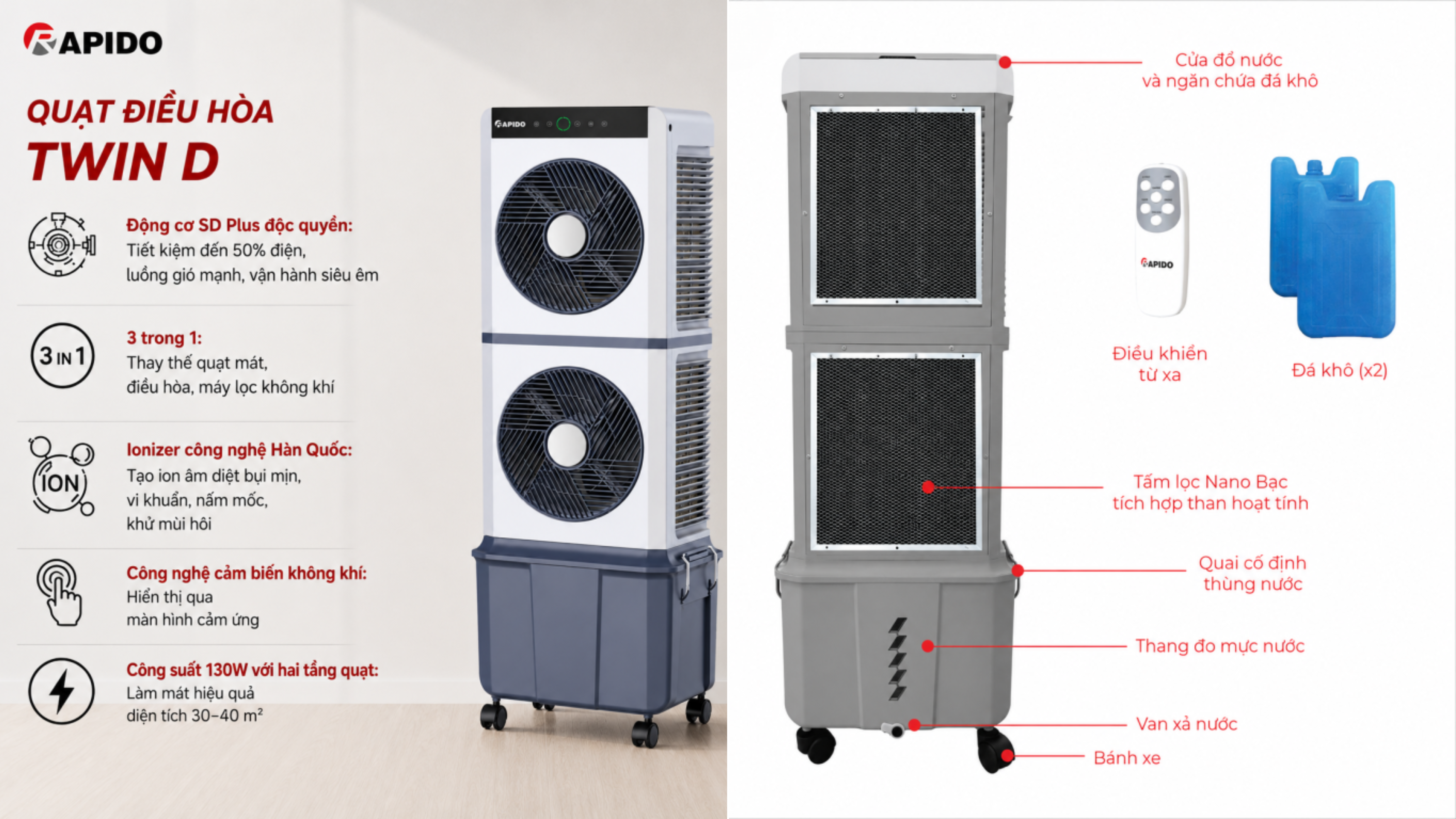 Bí kíp sử dụng quạt điều hoà mát như máy lạnh: Hết nóng , mát sâu, nhẹ ví tiền 2026 2 Bí kíp vàng sử dụng quạt điều hoà mát sâu như máy lạnh