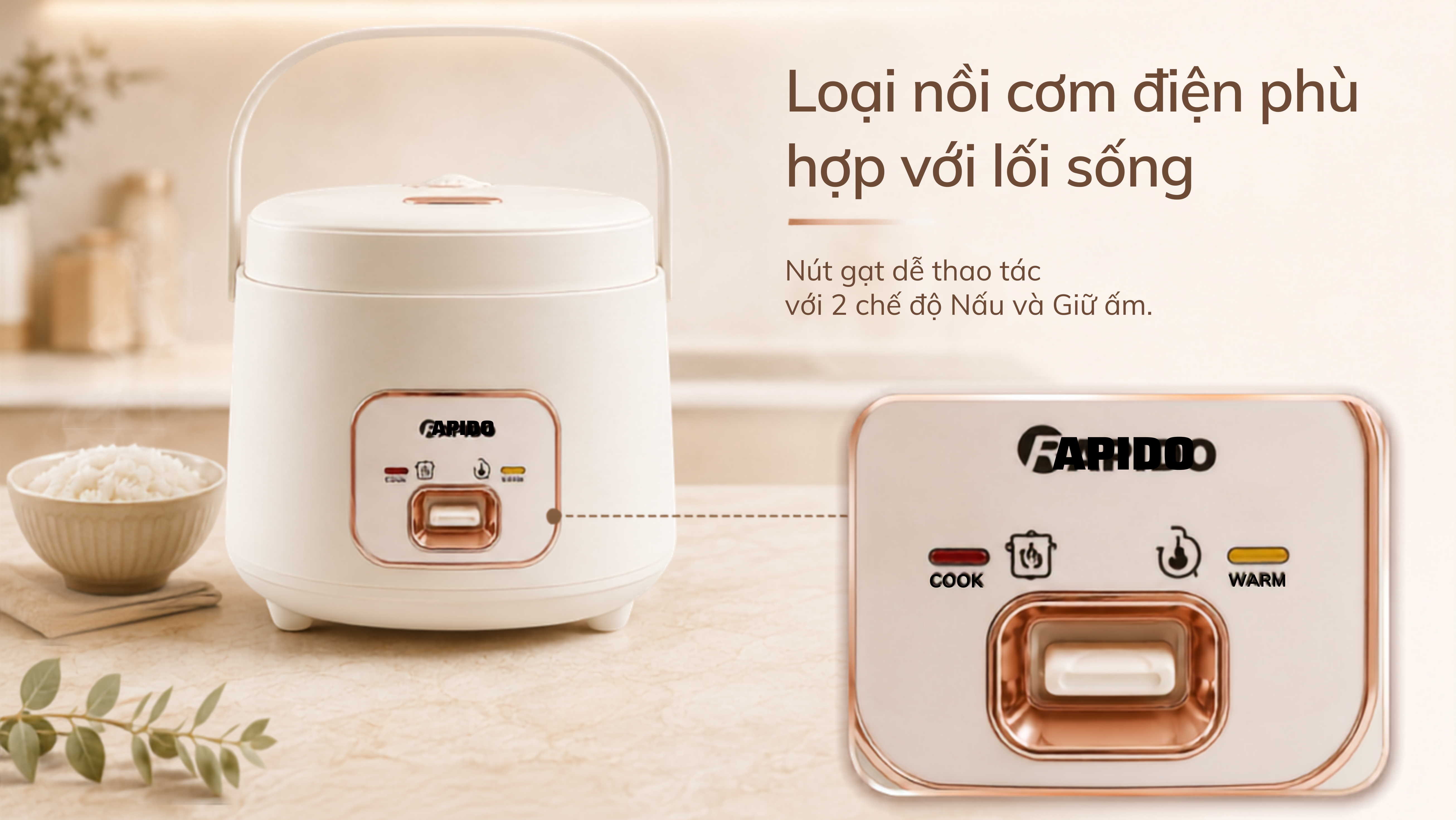 NỒI CƠM ĐIỆN LOẠI TỐT? KINH NGHIỆM CHỌN MUA NỒI CƠM ĐIỆN: 8 TIÊU CHÍ ĐỪNG BỎ QUA 3 Loại nồi cơm điện phù hợp với lối sống